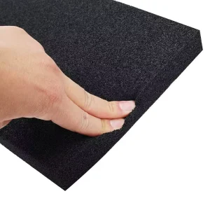 Custom Thickness 2 50mm EPDM Open Cell Foam Rubber Sheet Shock Absorption Waterproof Sealing Material