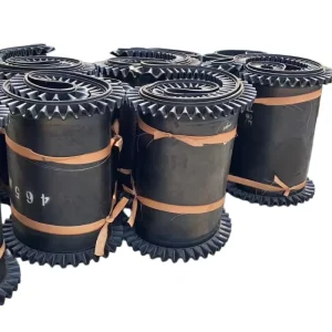 Custom UNILY Brand 25Mpa Adjustable Speed Durable 4 Layer Endless Nylon Rubber Conveyor Belt for Sand and Stone Transport