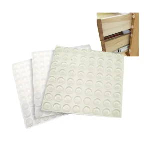 Custom Ultra-Thin Adhesive Silicone Rubber Vibration Pads for Chairs, Desks, and Tables
