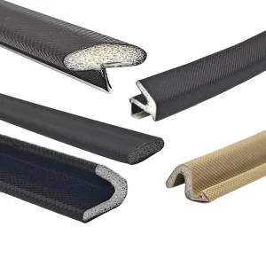 Custom V Shaped Wooden Door Weatherproof Seal Strip PU Foam Sealing Strip PU Foam Tape For Metal Doors And Windows