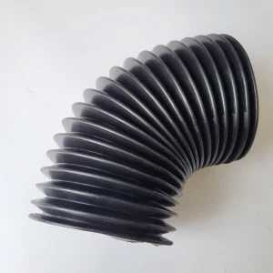 Custom Waterproof Different Shape EPDM NBR Telescopic Sleeve Rubber Dust Cover Bellows Flexible Silicone Rubber Bellow