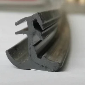 Custom Wear-resistant PVC Rubber Weatherstrip for Door and Window Soundproof Sealing with EPDM NBR VMQ