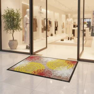 Custom Welcome Nylon Tufted Anti Fatigue Waterproof Door Logo Floor Mat