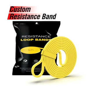 Custom Workout Equipment Fitness Elastic Gum Training Rubber Band for Expander Gym Yoga Exercise Resistance Bands