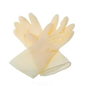 Custom X Large Medium Latex Rubber Disposable Medical Surgical Gloves Powder Free Sterile Long Gynecology Gloves All