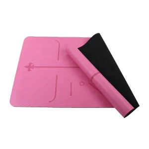 Custom Yoga Mat Eco Friendly Home Fitness Bodybuilding Practice Natural Rubber PU Yoga Mat for Body Stretching Gym Equipment