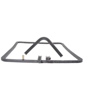 Custom made Reinforced Fabric EPDM Rubber Silicone Rubber Door Inflatable Seal Suitable for Semiconductor Equipment