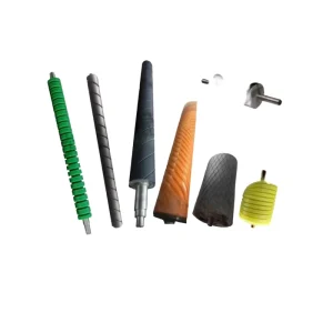 Custom made Rubber Rollers Silicone Rollers Conveyor Belt Rollers Steel Rollers