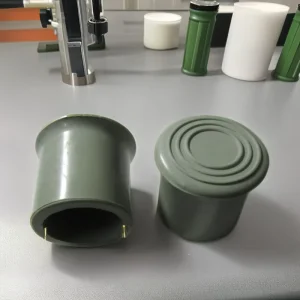 Customizable 1 Inch Flat Circle Sealing Cutout Pattern Flat Rubber Walking Stick Stool Molding Services for Cane