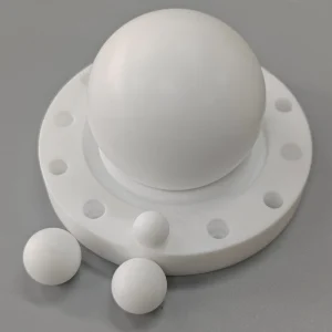 Customizable 25mm & 40mm Hard PTFE Solid Plastic Spheres for Industrial Use Premium Machining Accessories