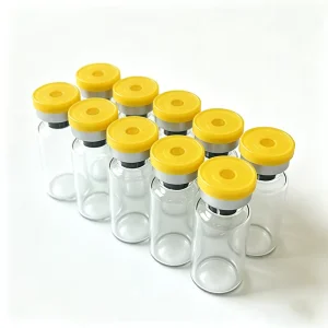 Customizable 3ml 5ml 6ml 7ml 8ml Volume Glass Sterile Vials with Rubber Stopper for Cosmetic Liquid