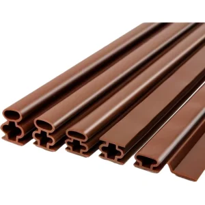 Customizable Anti theft Door Silicone Seal Strip Self adhesive Door and Window Seal Strip