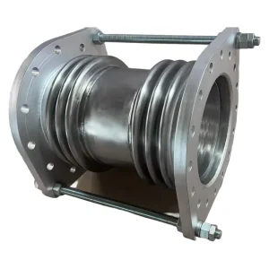 Customizable Carbon Steel Stainless Steel Bellows Expansion Joint Smooth Surface Oval Flanged Ends For Oil Gas Water Media