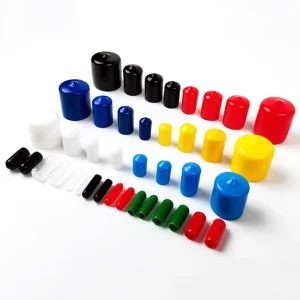 Customizable Cutting PVC Rubber Flat Pattern Plug Threaded Cap Protective Rubber Sleeve for Pipe Sealing NBR EPDM Materials Mold