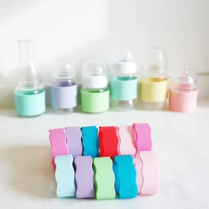 Customizable Eco Friendly Silicone Baby Name Band with Personalized Child’s Name for Daycare Sippy Cup Bottle Labels Custom Logo