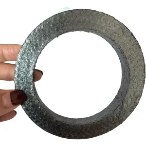 Customizable High Temperature Resistant Graphite Packing Ring Gasket Various Sizes Seals