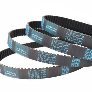 Customizable Logo Rubber Timing Belt OEM STD S8M