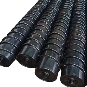 Customizable Nylon & Steel Spiral Conveyor Roller & Steel Belt Roller For Aggregates Gravity Systems Timber Mill Conveyors New