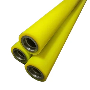 Customizable PU Polyurethane Stainless Steel Silicone Rubber Roller Wear Resistant High Temperature