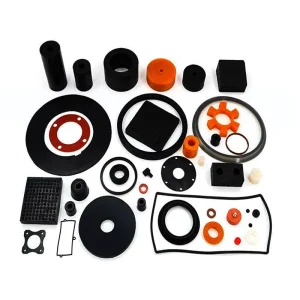 Customizable Rubber Gaskets NBR EPDM Silicone For Automotive Industrial Use 20~90 Shore