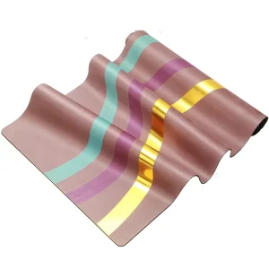Customizable Suede Yoga Mat Sweat-Absorbent & Non-Slip Easy Machine Wash Non-Toxic & Eco-Friendly