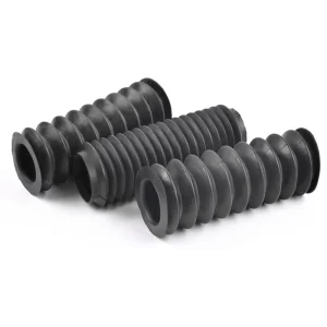 Customizable Telescopic Rubber Boots Shock Absorption Bellows Flexible Shaft with Dustproof Seal for Automobile Cylinders