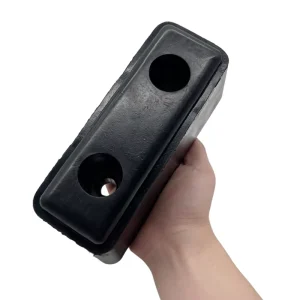 Customizable Truck Trailers Rear Buffer Pad Rectangular Black Rubber Dock Bumpers Welding Processing Service Cutting Included