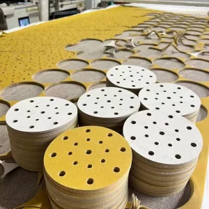Customization 125mm OEM Automotive Surface Abrasives Orbital Sand Paper Disc for Sanding Grinder