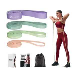 Customization Available Pull Up Bands Macaron Assist Resistance Band Set Latex Rubber Bands