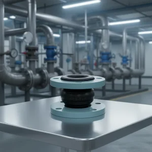 Customize Flanged Connector Coupling Pipeline Bellows Compensator EPDM Flexible Rubber Expansion Joint Connector