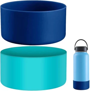 Customize Logo Protective Silicone Sleeve Cup Bottom Cover Water Bottle Rubber Boot