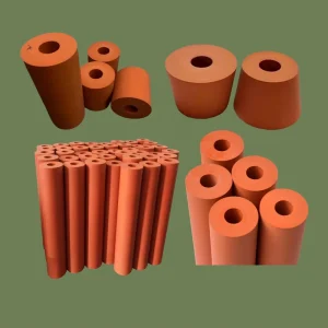 Customize Various Shapes and Sizes Heat Transfer Silicone Roller for Printing Machine Rubber Roller
