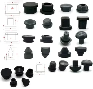 Wear Resistant and Waterproof Rubber Plug Factory Customized Anti aging Silicone Plug