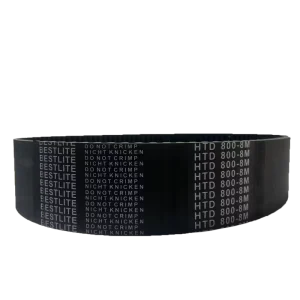 Customized 750-5M-115mm Black Rubber Synchronous Belt for Small Industrial Transmission