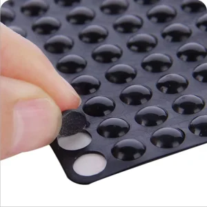Customized Adhesive Backed Silicone Rubber Feet Anti slip Pad Rubber Feet Non Slip Silicone Bumper Pads