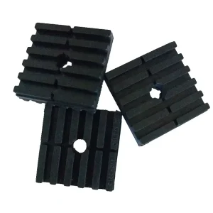 Customized Anti-Vibration Wear-Resistant Shock Absorber Rubber Pad Block Mat