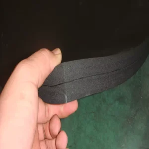 Customized Black EPDM Foam Sponge Rubber Sheet Roll Pad by the Meter