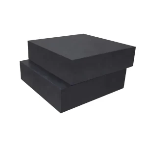 Customized Black Rubber Shock Block Anti Shock Anti Collision Mechanical Buffer for Noise Reduction High Pressure Ozone Cutting