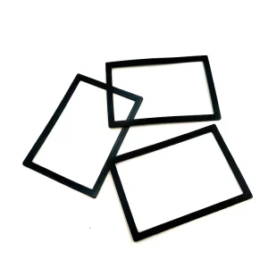 Customized Chemical-Resistant Square Flat EPDM Rubber Gasket, Factory Manufacture