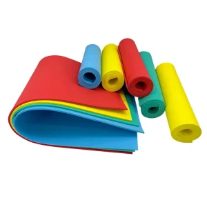 Customized Color Fire Resistant Closed Cell Thin Foam Rubber