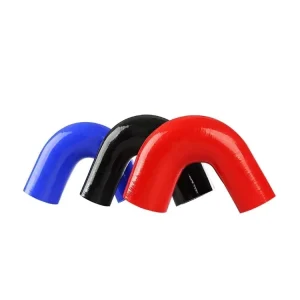 Customized Color Silicone Hose Kit for Auto Racing Radiator 90 Degree Reducer Elbows Rubber Coupler Pipe Cutting 4 Diameter IATF