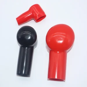 Customized Copper Protective Sleeve for Battery Terminal, PVC Insulation Cover