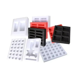 Customized Cushion Foam Insert Anti Vibration Packaging Lining with Cutting Service Shore 38 65 Hardness