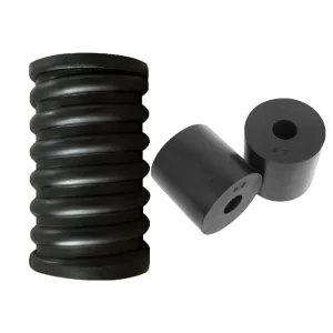 Customized Cylindrical Rubber Damping Spring Is Used for Vibration Equipment