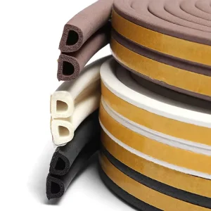 Customized EPDM Foam Rubber Strip for Door and Window Sealing