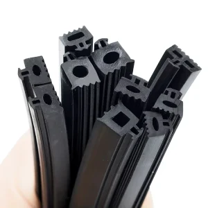 Customized EPDM Rubber Strips for Curtain Wall Construction Projects Glass Fixing Custom Color Shape ISO 9001 Certified Cutting