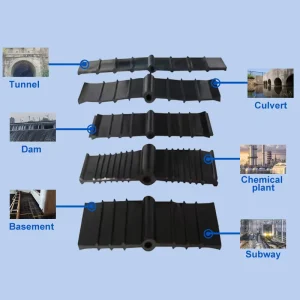 Customized EPDM Rubber Waterstop Belt for Bridge Construction Joints