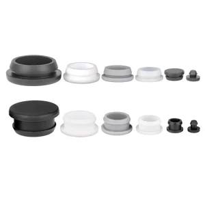 Customized EPDM Silicone Rubber Conical Hole Plug Pipe Plug Rubber Seal with Cutting Service Industrial Use
