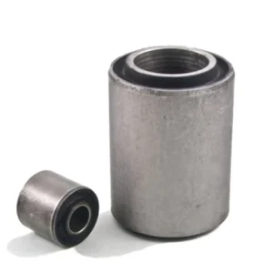 Customized Encased Rubber Bushings with Metal Insert, Bonded Bush Cutting Service, 30-90 Shore Hardness