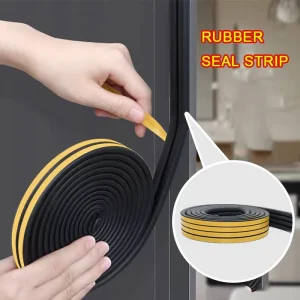 Silicone Rubber Door and Window Sealing Strip, Wear Resistant